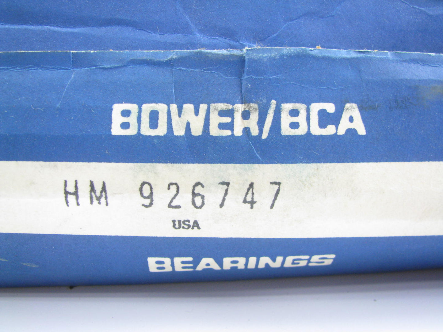 Bower BCA HM926747 Tapered Roller Bearing - 5.000'' ID X 1.946'' W - 0.14'' Radius