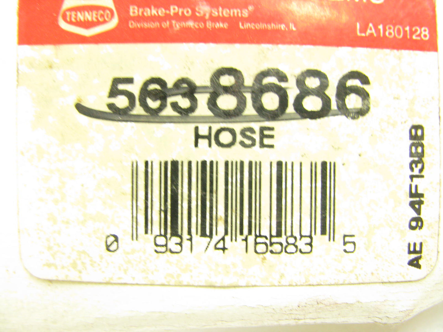 Brake-pro 5638686 Rear Brake Hydraulic Hose For 1987-1995 Nissan Pathfinder