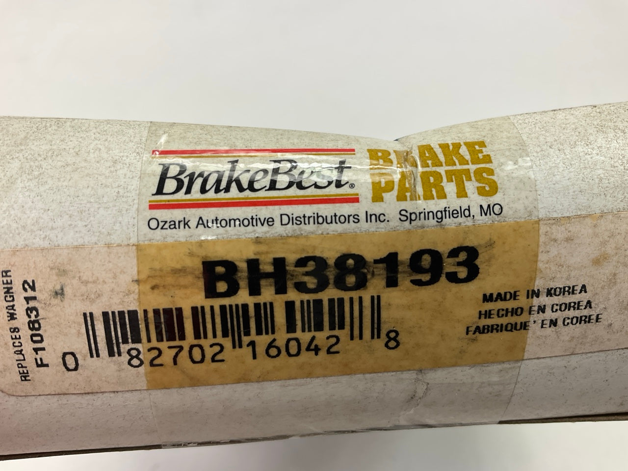 Brakebest BH38193 Front Left Brake Hose
