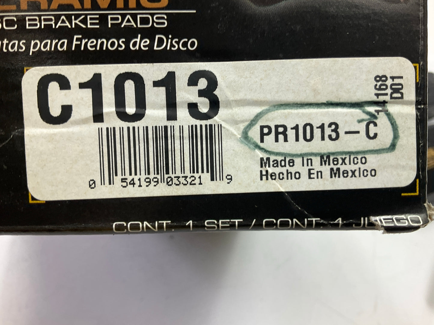 Brakebest C1013 Front Ceramic Disc Brake Pads