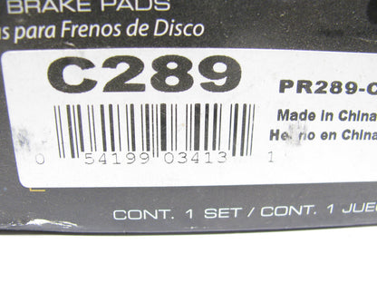 Brakebest C289 Front Disc Brake Pad Set - Ceramic