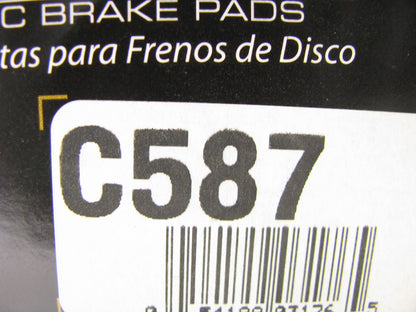 Brakebest C587 Front Ceramic Brake Pads For 1993-1997 Infiniti J30 1994-96 Q45