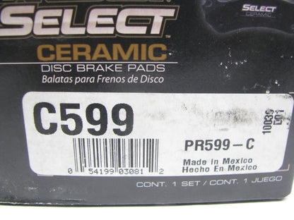 Brakebest C599 Rear Disc Brake Pads - Ceramic