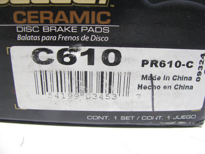 Brakebest C610 Rear Disc Brake Pads - Ceramic