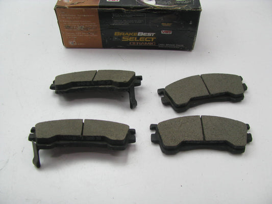 Brakebest C637 Ceramic Disc Brake Pad Set - Front