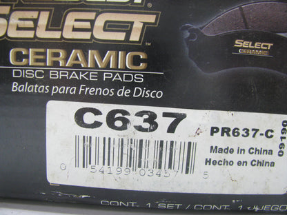 Brakebest C637 Ceramic Disc Brake Pad Set - Front