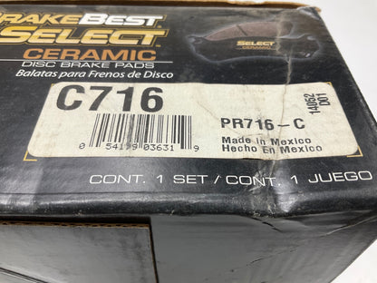 Brakebest C716 Front Ceramic Disc Brake Pads