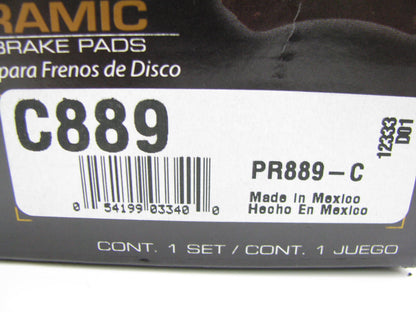 Brakebest C889 Ceramic Disc Brake Pads - Front