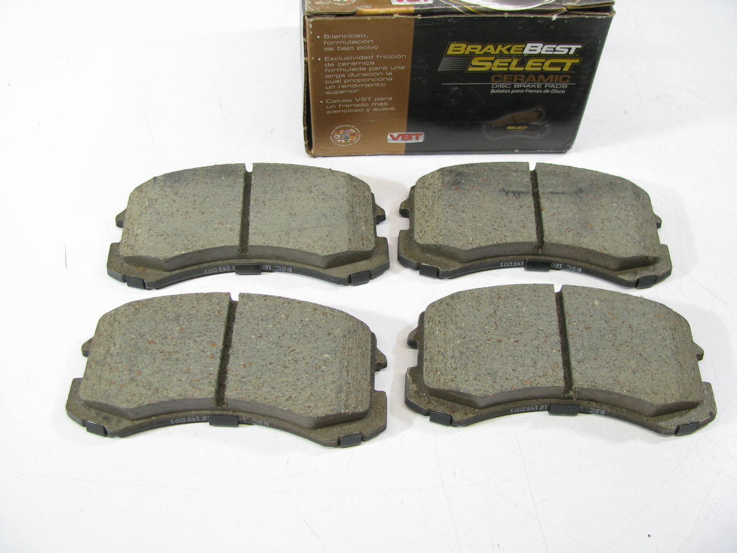 Brakebest C904 Front Disc Brake Pads For 2002-2007 Mitsubishi Lancer