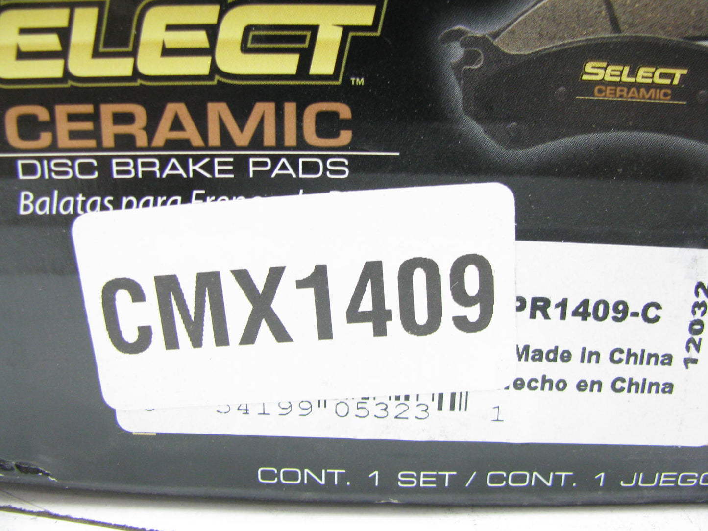 Brakebest CMX1409 Ceramic Disc Brake Pads - Front