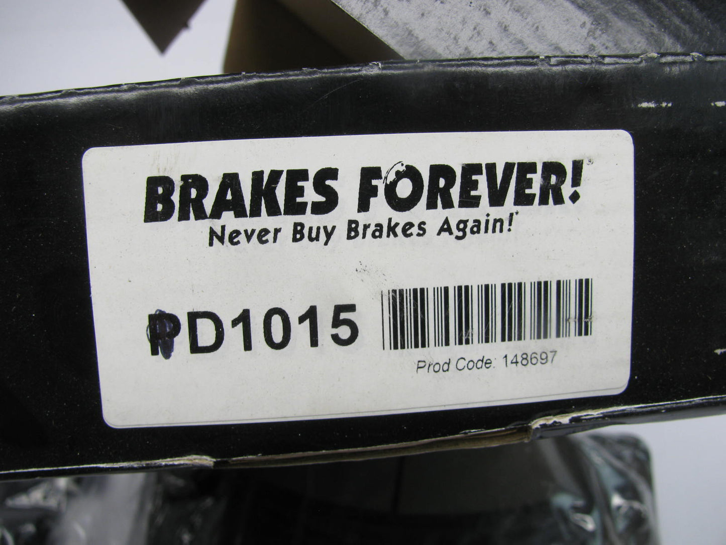 Brakes Forever D1015 Ceramic Disc Brake Pad Set - Front