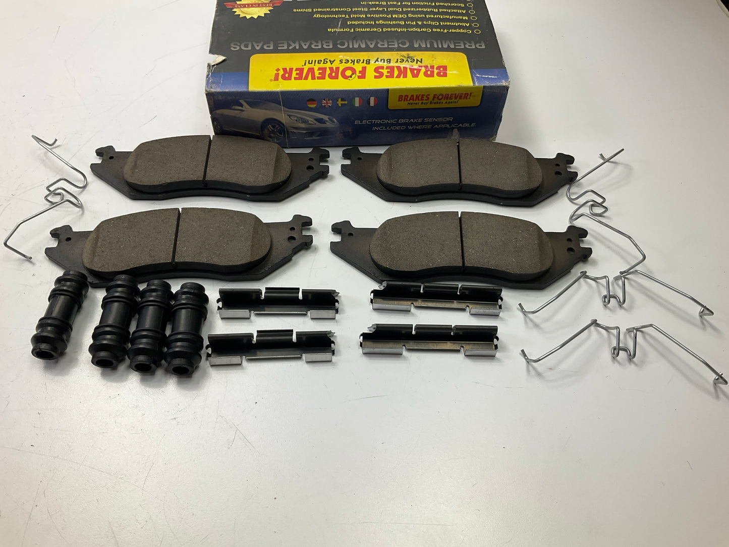 Brakes Forever D1045 Front Disc Brake Pads
