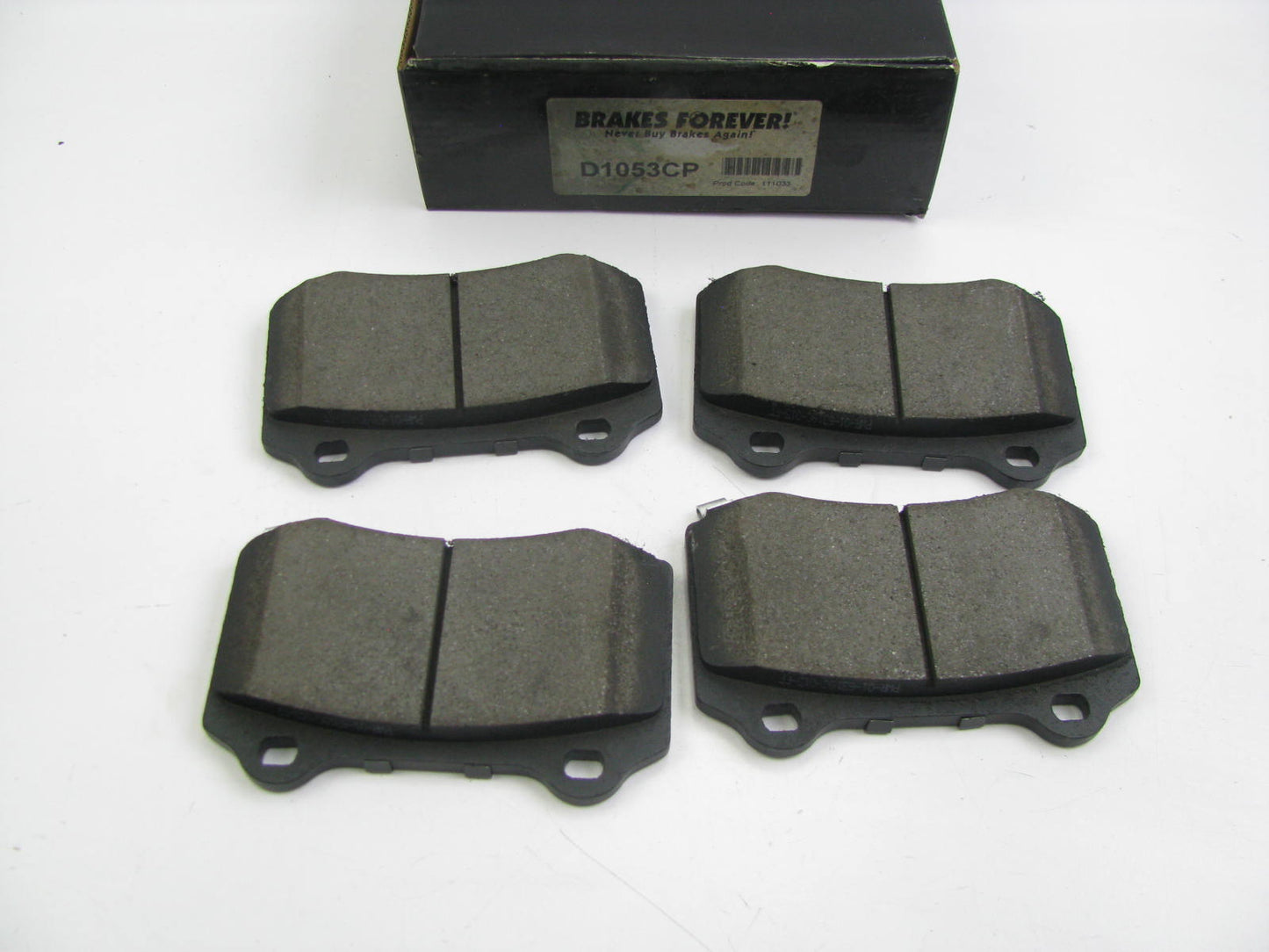 Brakes Forever D1053CP Ceramic Disc Brake Pad Set - Rear