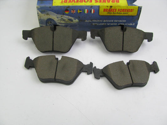 Brakes Forever D1061CP Ceramic Disc Brake Pad Set - Front