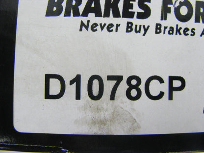 Brakes Forever D1078CP Ceramic Disc Brake Pad Set - Front