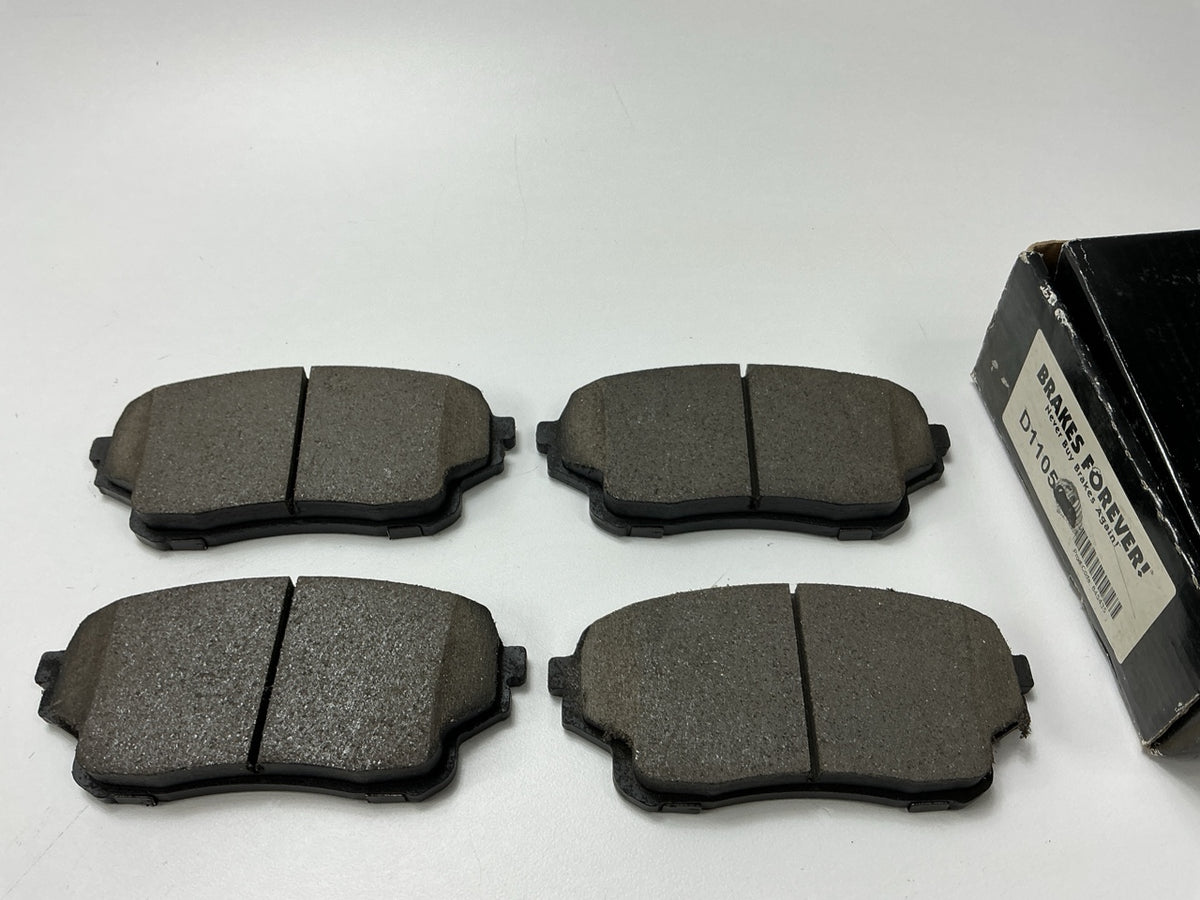 Brakes Forever D1105 Front Disc Brake Pads For 2005-2006 Suzuki XL-7