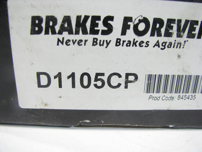 Brakes Forever D1105CP Front Ceramic Disc Brake Pads For 2004-2006 Suzuki XL-7