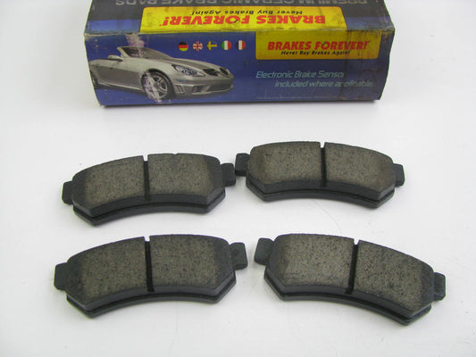 Brakes Forever D1315CP Ceramic Disc Brake Pad Set - Rear