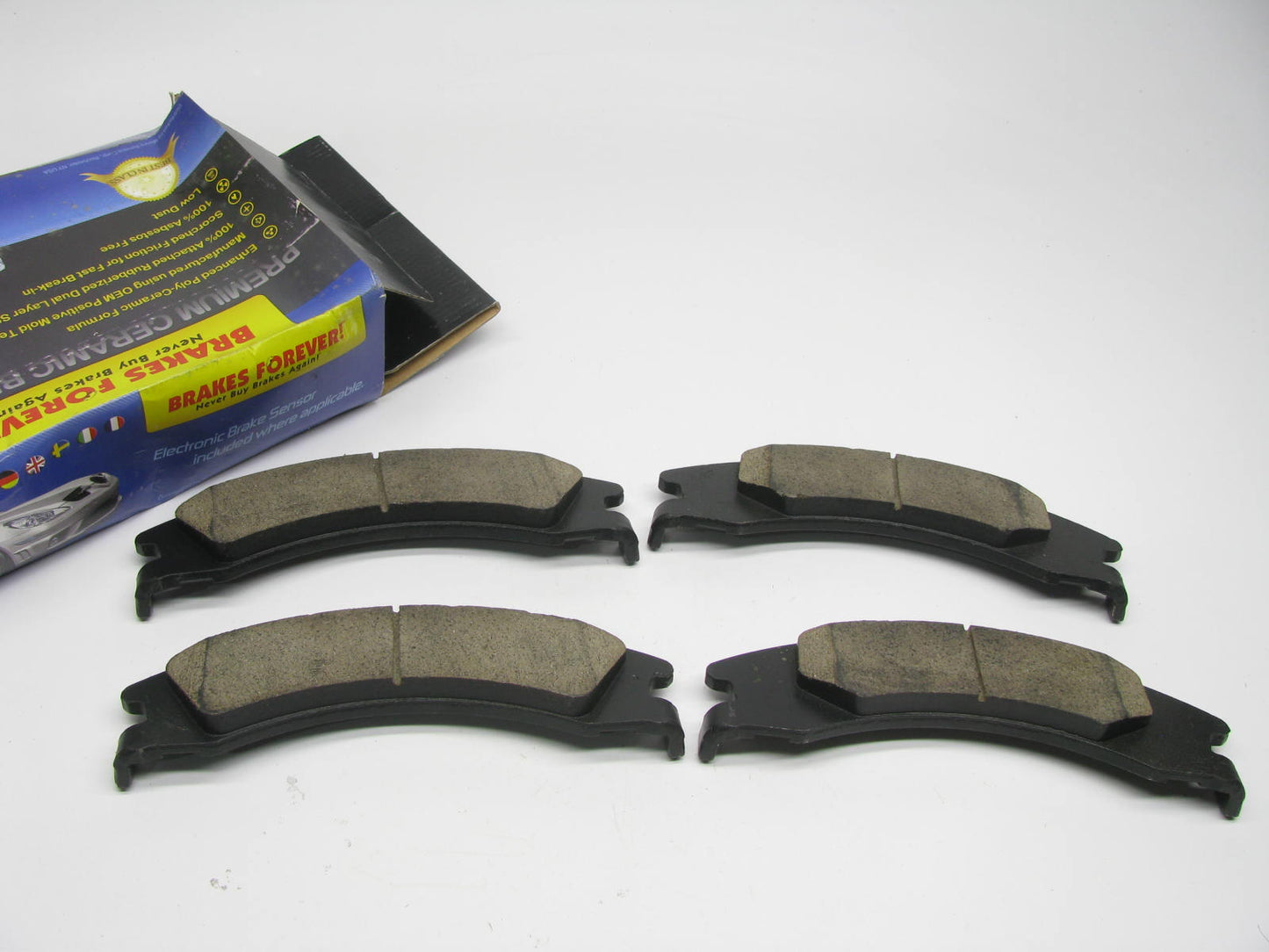 Brakes Forever D1329CP Premium Ceramic Rear Disc Brake Pads