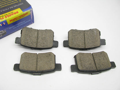 Brakes Forever D1336CP   Premium Ceramic Disc Brake Pad Set, Rear