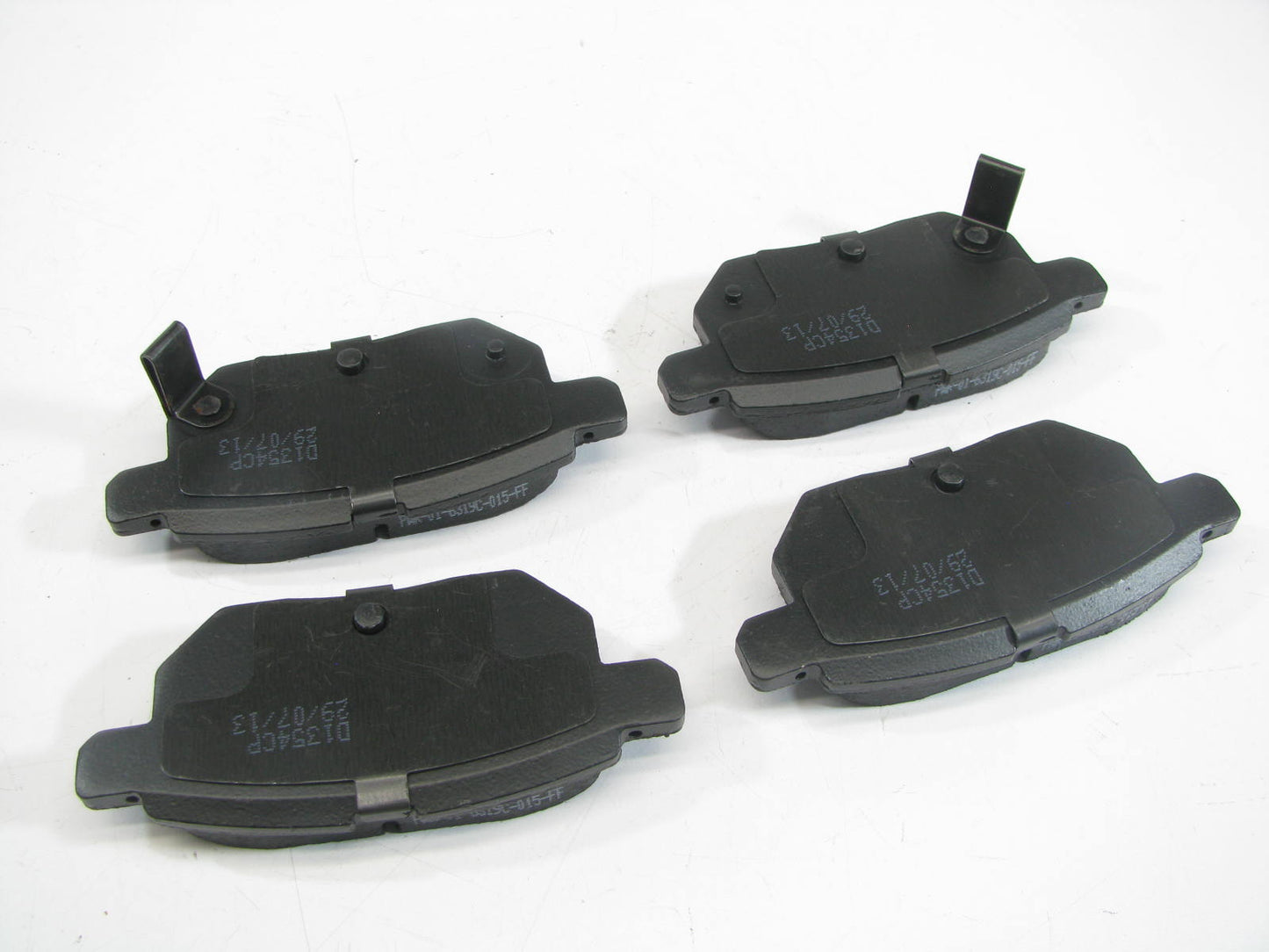 Brakes Forever D1354CP Rear Disc Brake Pad Set - Ceramic