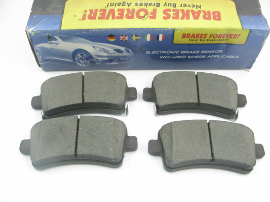 Brakes Forever D1430CP Ceramic Disc Brake Pad Set - Rear