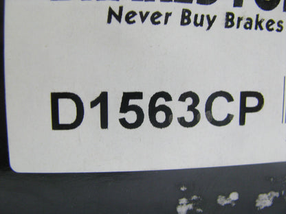 Brakes Forever D1563CP Ceramic Disc Brake Pad Set - Front