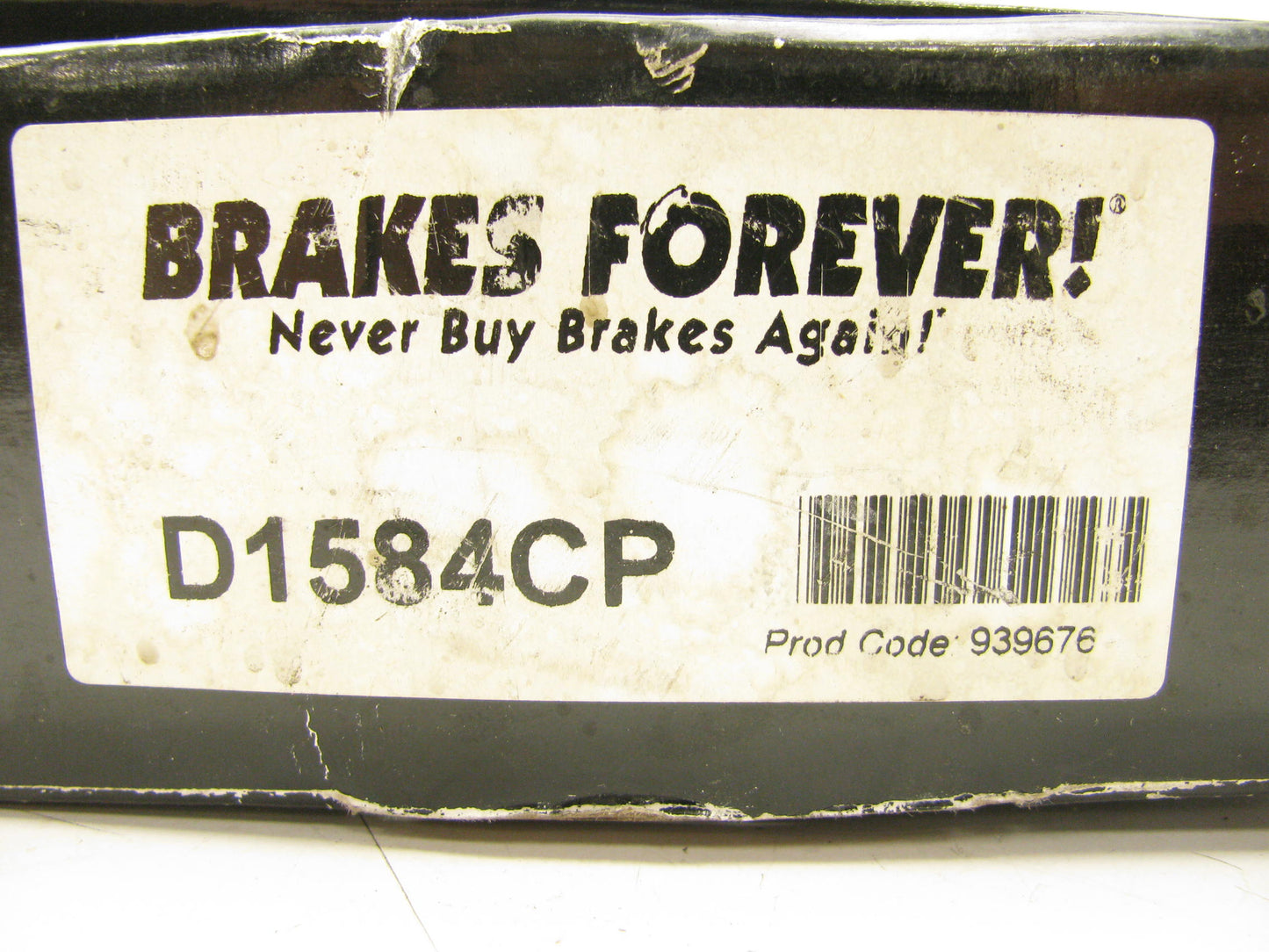 Brakes Forever D1584CP Ceramic Disc Brake Pads - Front