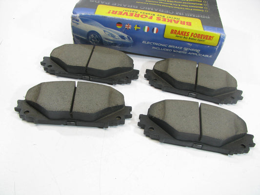 Brakes Forever D1628CP Front Ceramic Brake Pads For 2012-2016 Toyota Yaris