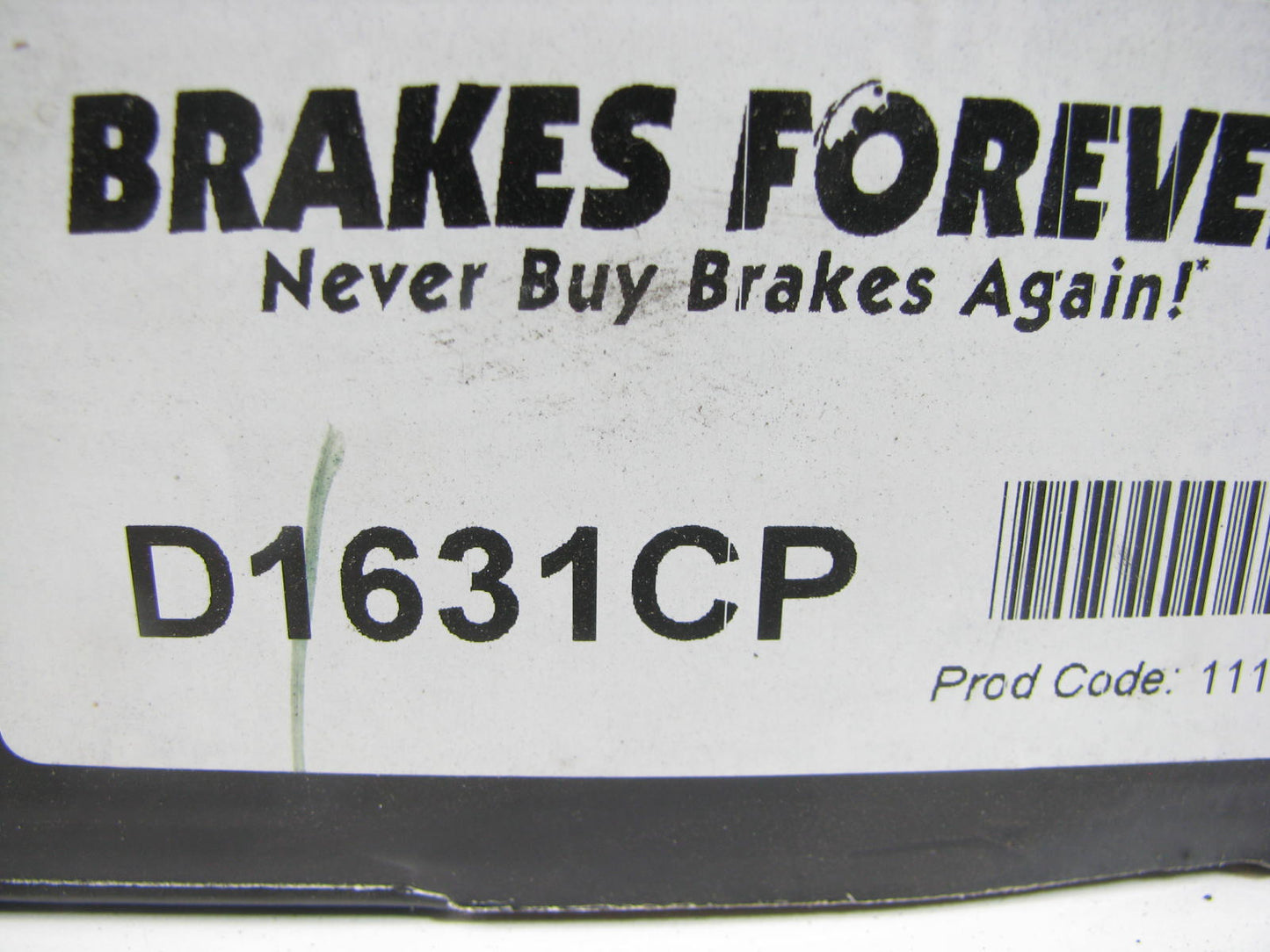 Brakes Forever D1631CP Ceramic Disc Brake Pads - Front