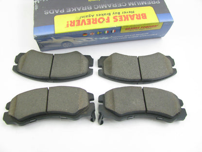 Brakes Forever D579CP Ceramic Disc Brake Pad Set - Front