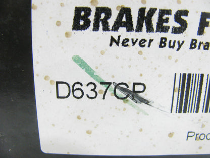 Brakes Forever D637CP Ceramic Disc Brake Pads - Front