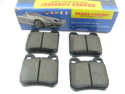 Brakes Forever D709CP Ceramic Disc Brake Pad Set - Rear