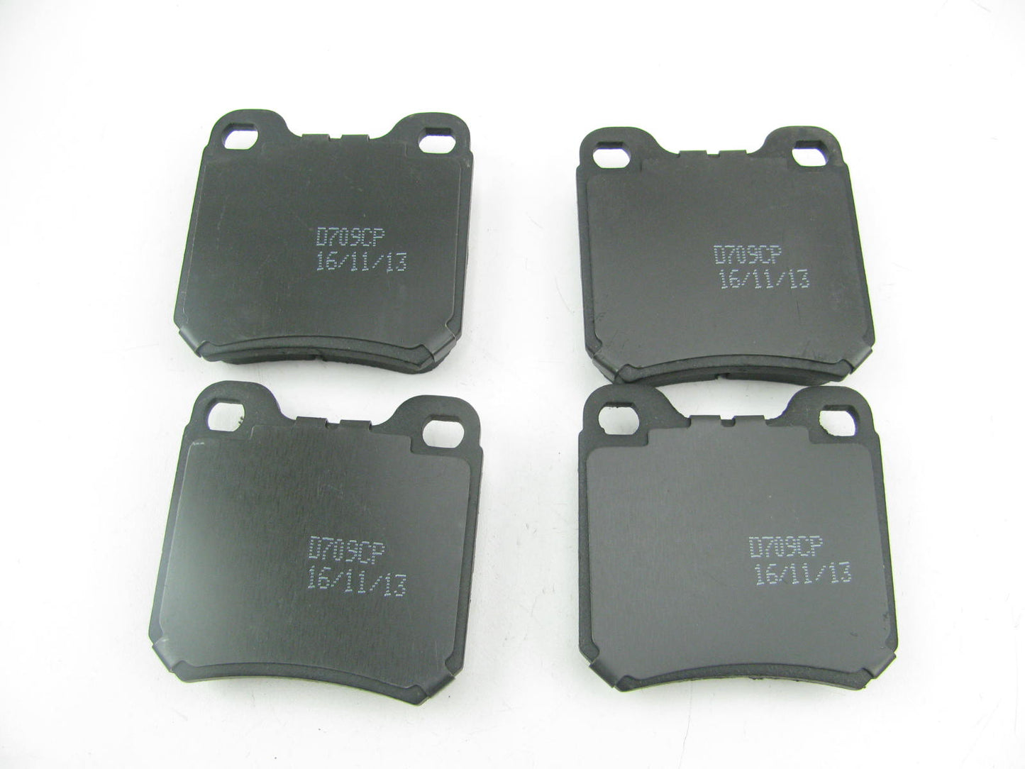 Brakes Forever D709CP Ceramic Disc Brake Pad Set - Rear