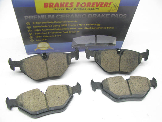 Brakes Forever D763CP Rear Ceramic Disc Brake Pads