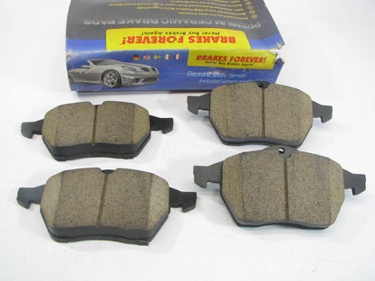 Brakes Forever D800CP Front Ceramic Brake Pads 1997-1998 Saab 900 1999-00 9-3