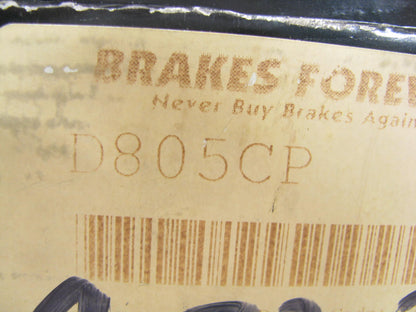 Brakes Forever D805CP Ceramic Disc Brake Pads - Front