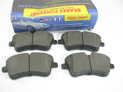 Brakes Forever D872CP Ceramic Brake Pads Set - Front