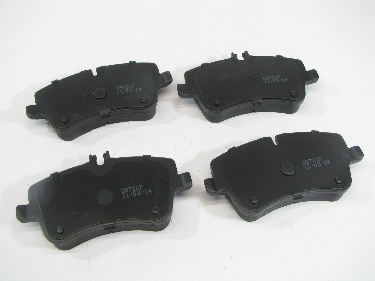 Brakes Forever D872CP Ceramic Brake Pads Set - Front