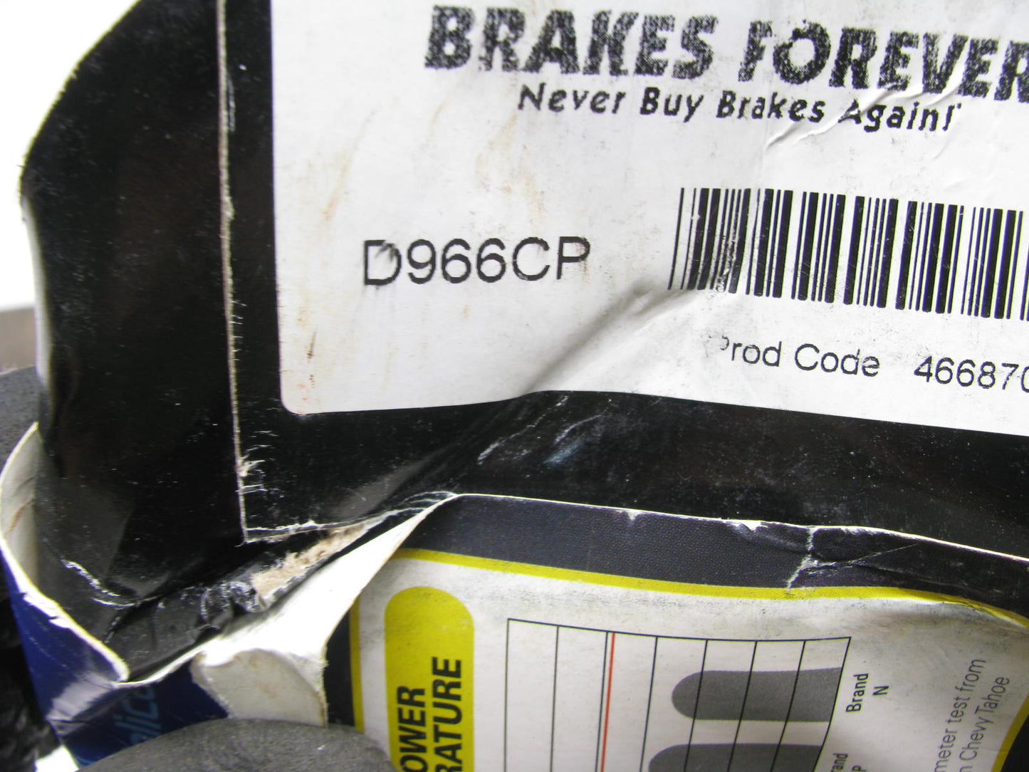 Brakes Forever D966CP FRONT Ceramic Brake Pads For 2002-2005 Ram 1500