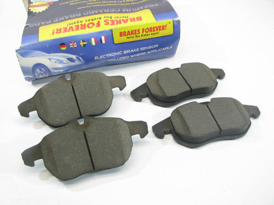 Brakes Forever D972CP Ceramic Disc Brake Pads - Front