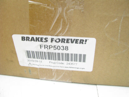 Brakes Forever FRP5038 Remanufactured Disc Brake Caliper Set - REAR