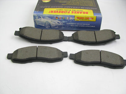 Brakes Forever PD1015 Ceramic Disc Brake Pad Set - Front