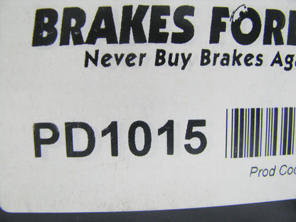 Brakes Forever PD1015 Ceramic Disc Brake Pad Set - Front