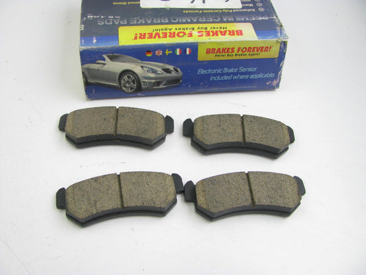 Brakes Forever PD1036 Ceramic Disc Brake Pad Set - Rear