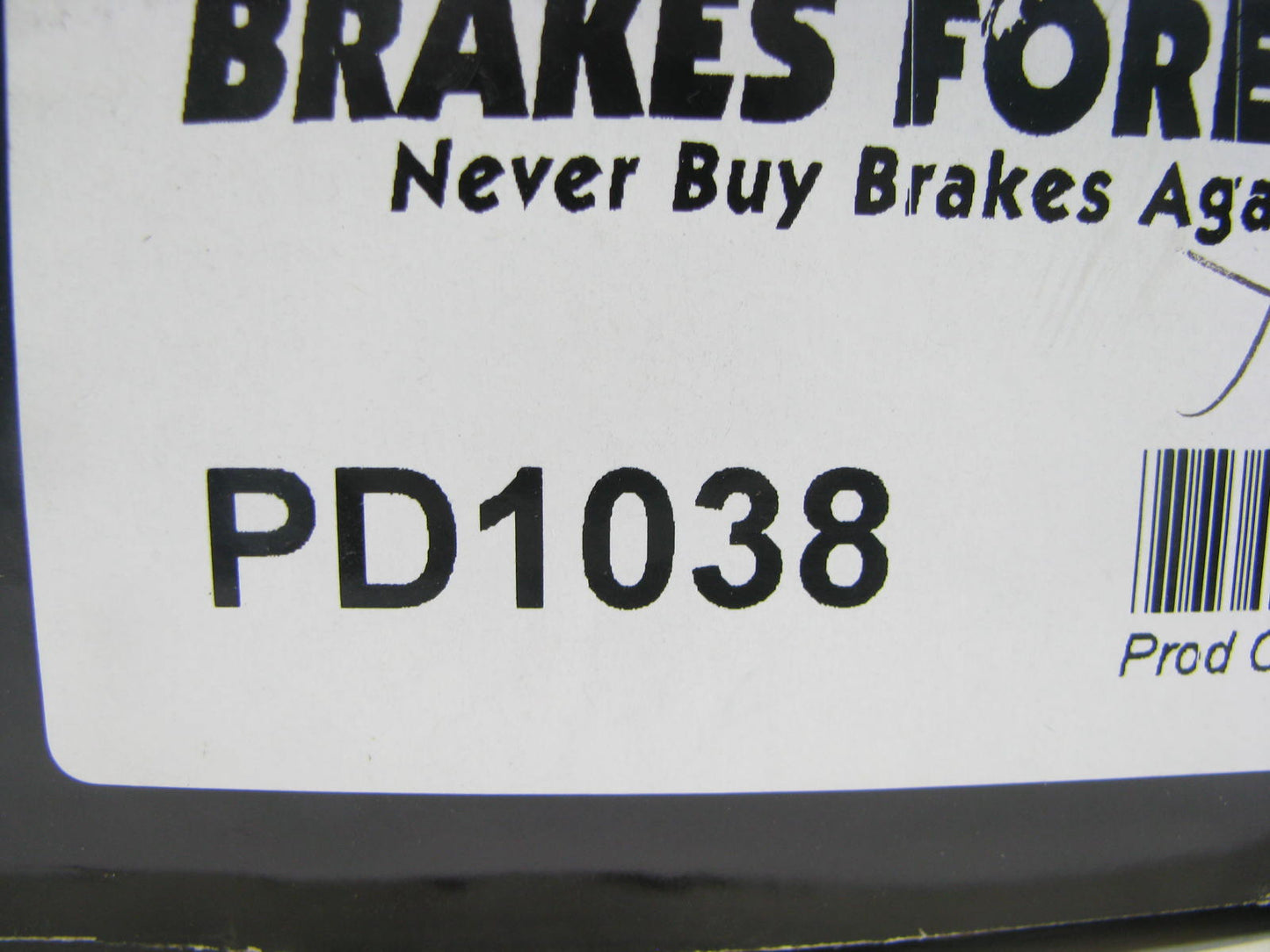 Brakes Forever PD1038 Ceramic Front Disc Brake Pads For 2002-2006 Mazda MPV