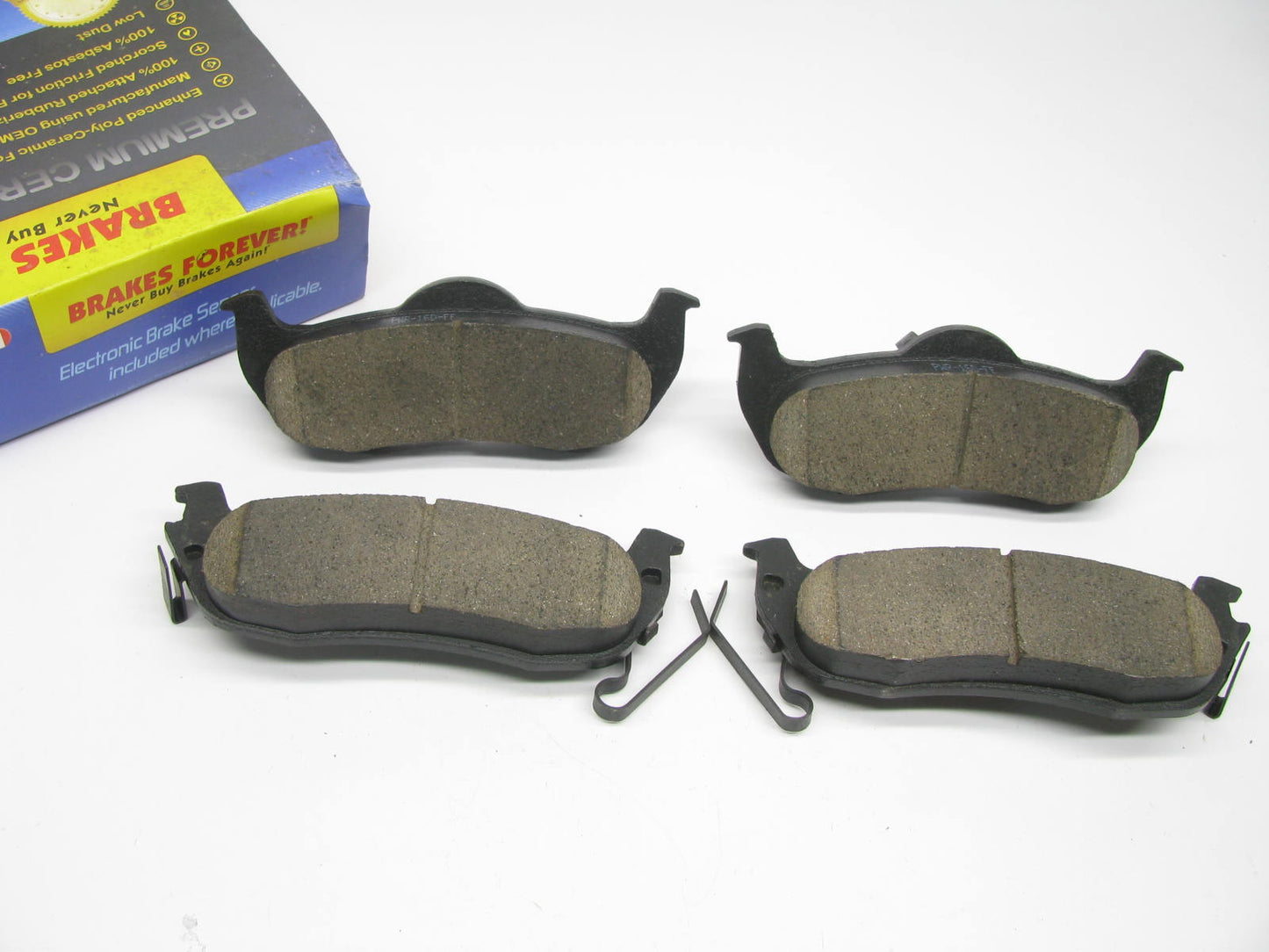 Brakes Forever PD1041 Premium Ceramic Disc Brake Pads - Rear