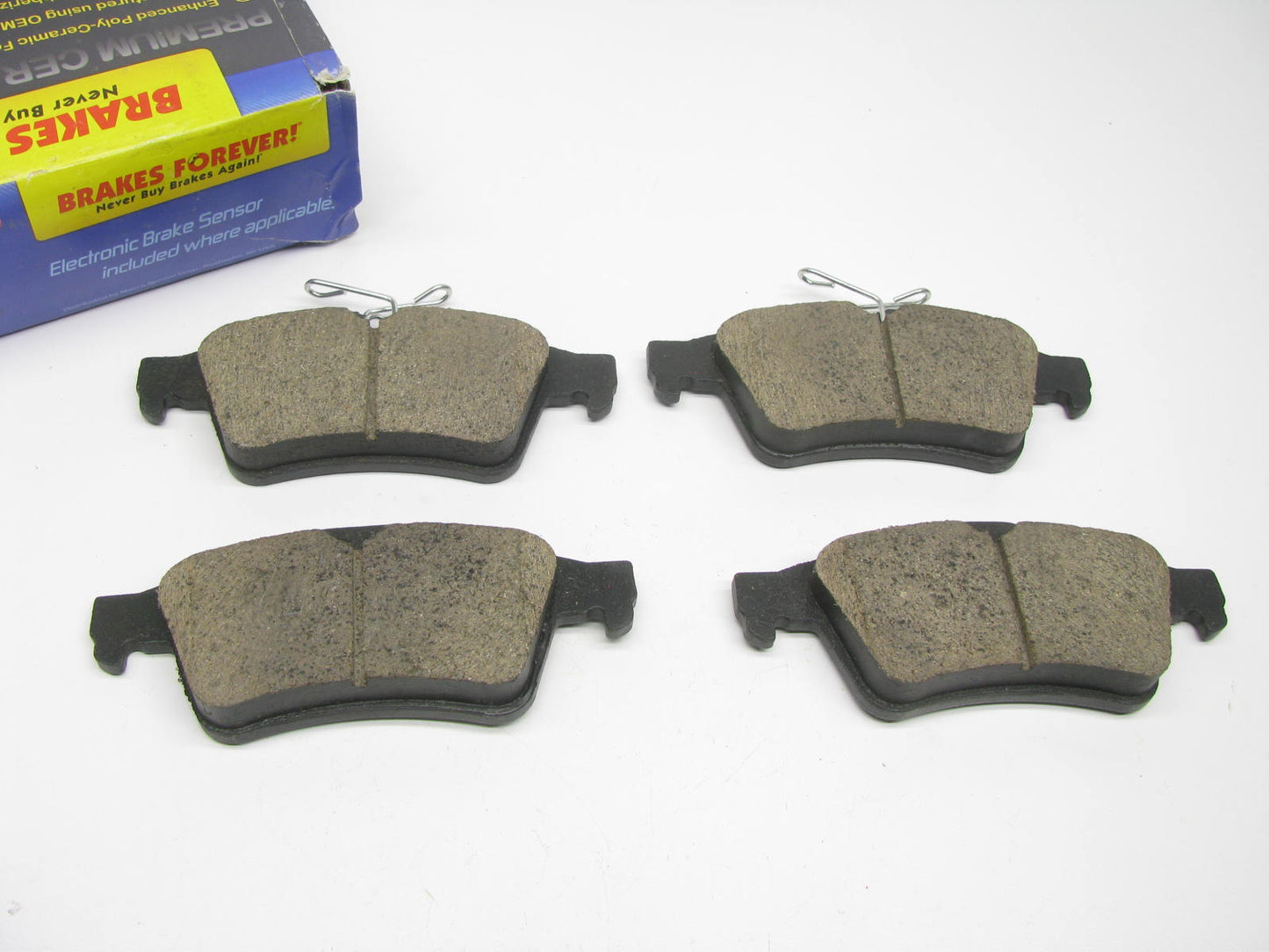 Premium Ceramic Rear Disc Brake Pads Brakes Forever PD1095