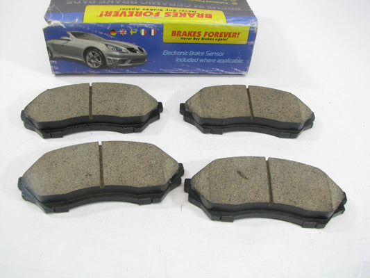 Brakes Forever PD798 Front Ceramic Brake Pads For 1999-2002 Mazda Protege