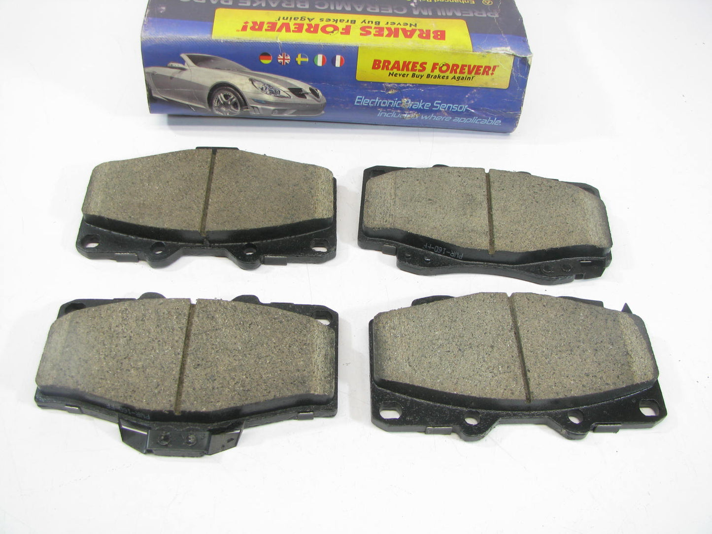 Brakes Forever PD799 Front Ceramic Brake Pads For 1998-2003 Toyota Tacoma